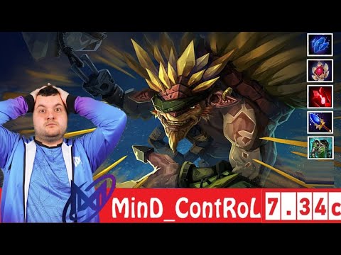 [DOTA 2] NGX.MinD_ContRoL the BRISTLEBACK [OFFLANE] [7.34c]
