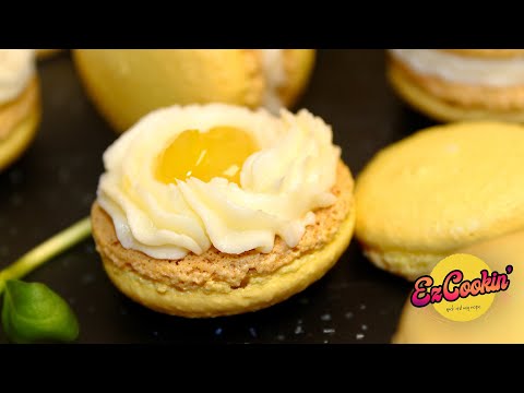 LEMON 🍋 BUTTERCREAM for cakes 🍰, macarons & desserts 🍨 For EASTER, too!!! 🐣