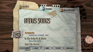 Guitar Hero III Legends of Rock Setlist+ Bonus Songs+Co-Op Songs