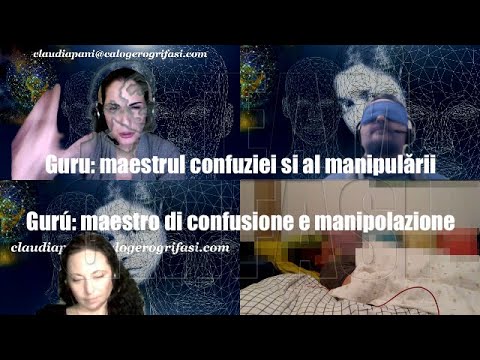 431-RO(IT) Serban, Guru: maestrul confuziei si al manipulării. Hipnoza Claudia Pani TEAM Grifasi