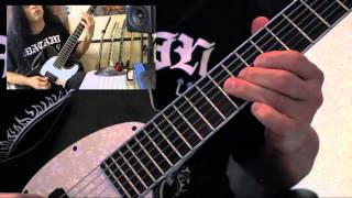 Video thumbnail for ESP LTD SCT-607B Stephen Carpenter Demo with Paris Electric Guitar Baritone by 6-String