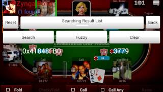 Zygna Poker Cheat via Cheat Engine on Android