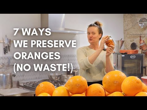 How to use ALL of the orange! 7 No-waste orange recipes