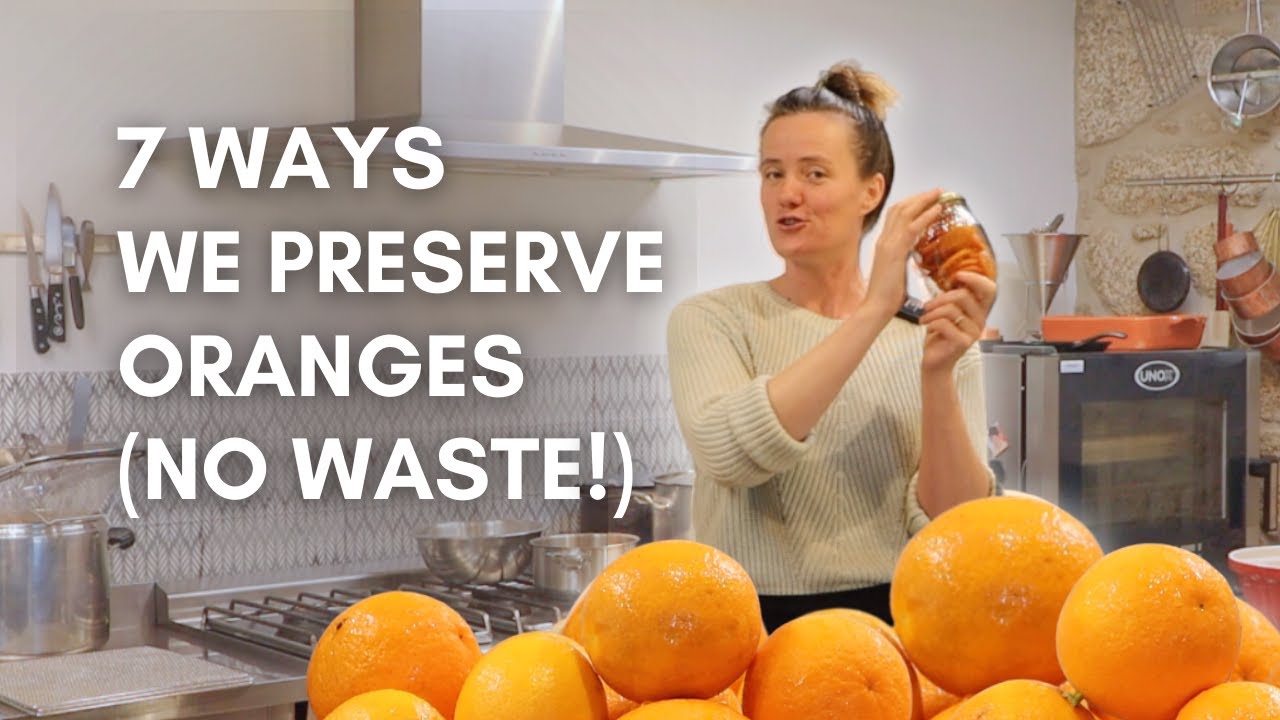 How to use ALL of the orange! 7 No-waste orange recipes