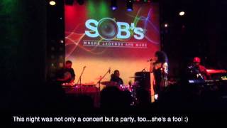 Marsha Ambrosius live at SOB&#39;s
