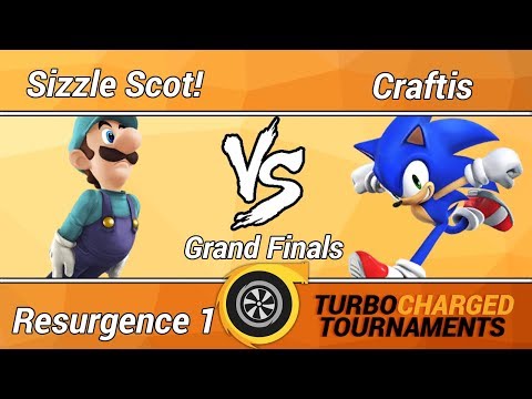 Resurgence 1 Wii U Singles (Grand Finals) - Scot (Luigi) vs. Craftis (Sonic)