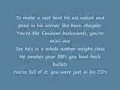 Eminem - Almost famous (Lyrics)