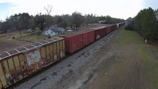 preview picture of video '[HD] CSXT Q681-21 – Naylor, Georgia – Thursday January 22nd, 2015.'
