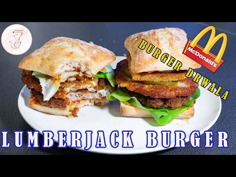 LUMBERJACK BURGER Recipe | Jak Zrobić BURGER DRWALA | CreEATable Pola's Kitchen