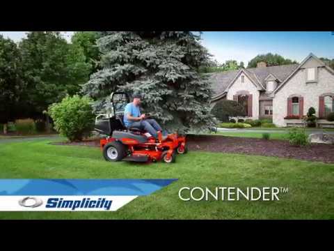 2024 Simplicity Contender XT 61 in. B&S Commercial Series 25 hp in Fond Du Lac, Wisconsin - Video 1