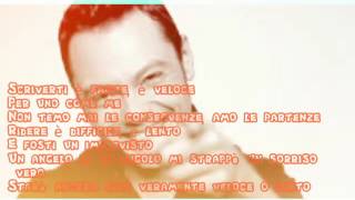 Testo lento veloce Tiziano Ferro