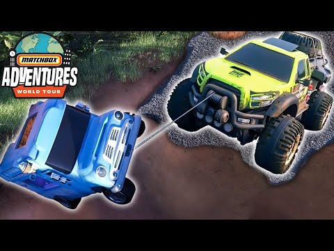 Mason James Saves the Ice Cream Truck from the Giant Sinkhole😱🍦 + More Cars for Kids – Matchbox