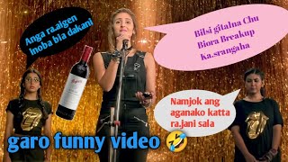 Download lagu Bilsi gitalna Chu Biora Breakup ka.a ll garo funny video 🤣 mp3