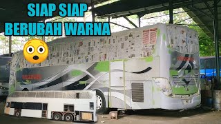 Download lagu PROSES SEBELUM DI LAKUKAN PENYEMPROTAN CAT PADA BUS NUSANTARA JET BUS HD & ADA CONQUEROR II MAN RR4 mp3