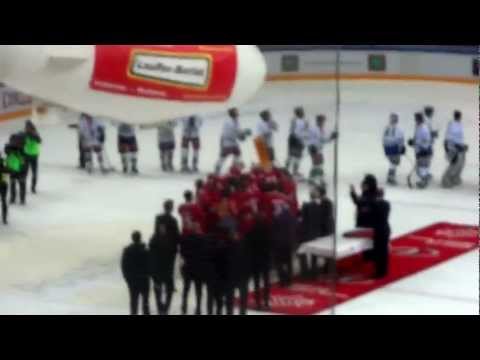 LHC-Olten Finale LNB - remise de la coupe