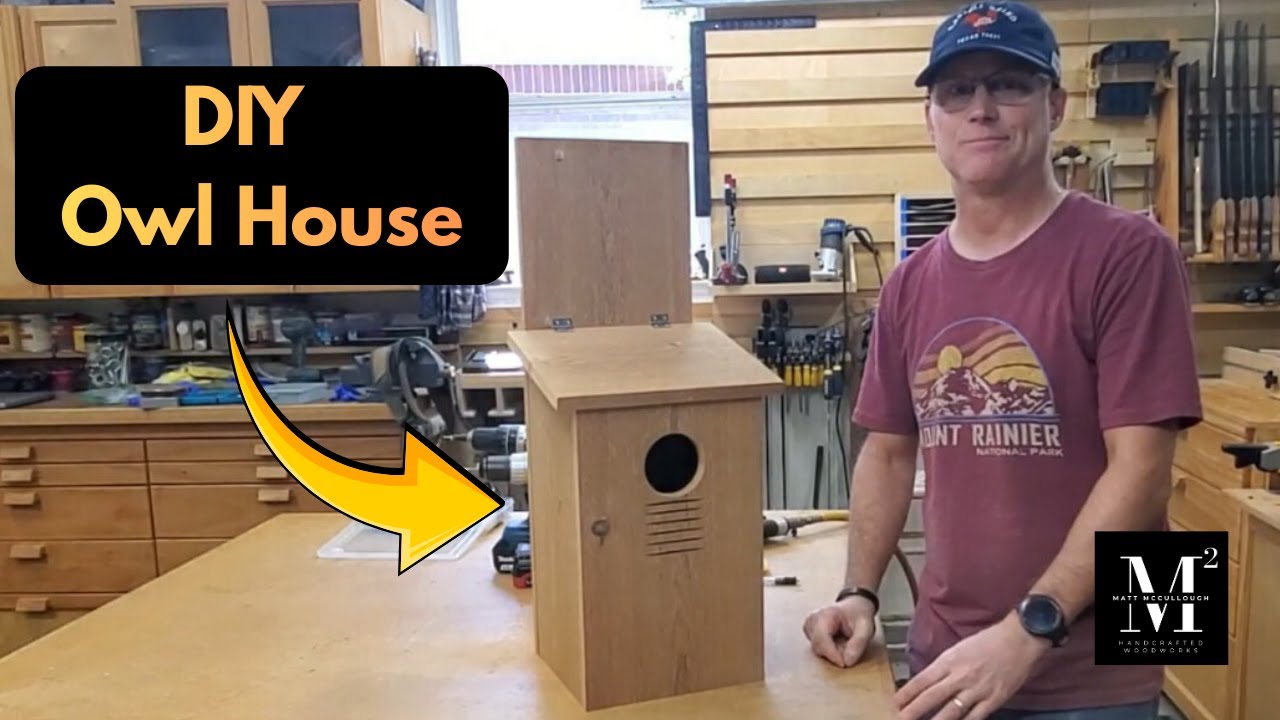 How to Build a Cedar Screech Owl House (Step-by-Step DIY | Audubon Plans Explained)