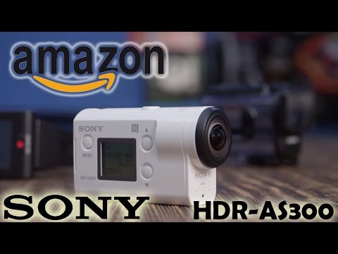 Sony HDR AS300 - моя лучшая покупка с Amazon. Unboxing экшн-камеры