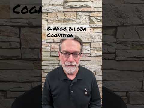 Ginkgo biloba cognitive function #shorts #cognitivefunction