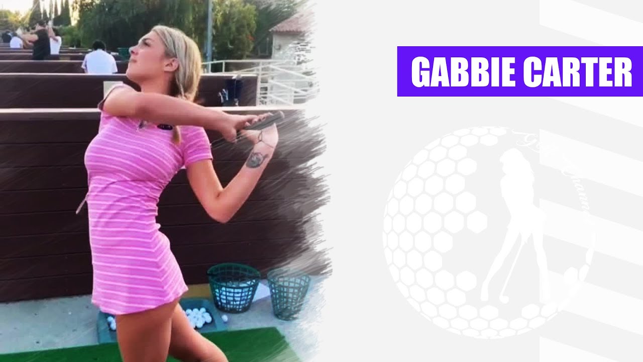 Gabby Carter Golf Swing
