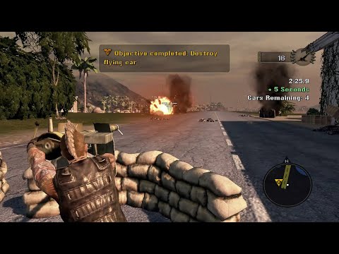 Mercenaries 2 World In Flames,PMC HQ,Fiona's Emplaced Weapons Challenge Lvl-1.🌐