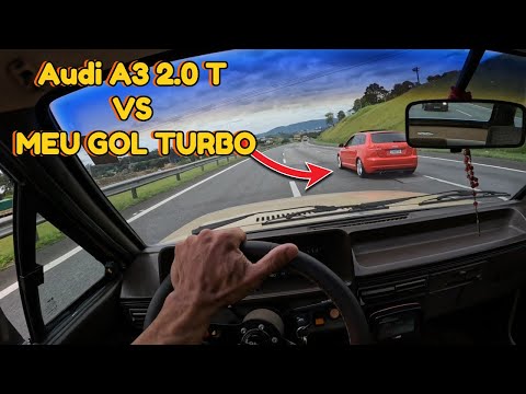 Audi 2.0 T contra meu GOL TURBO 1.8