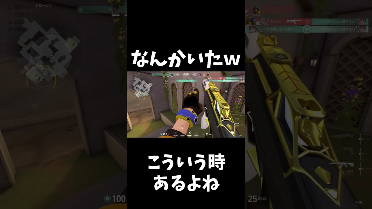 なんかいたんだけどwww #shorts #valorant #valorantクリップ #valorantショート