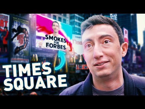 How I Got My Own Billboard in Times Square | The Smokes Show
