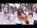 Firework Karolina Protsenko Violin Cover Street Performance