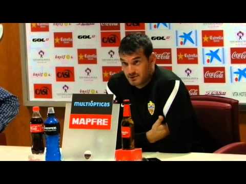 Esteban UD Almería sobre la mala situación antes de la Real