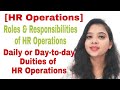 HR Operations Roles Responsibilities Duties Of HR Operations Labourlawadvisor