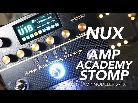 NuX NMA-3AAP Amp Academy Stomp Amp Modeler 2025 - Present - Black image 3
