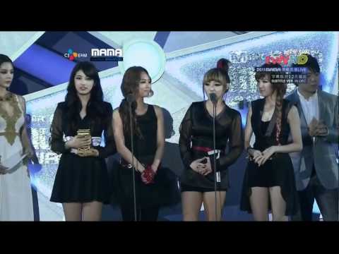 miss A - Best Dance Performance Female Group @ MAMA 2011