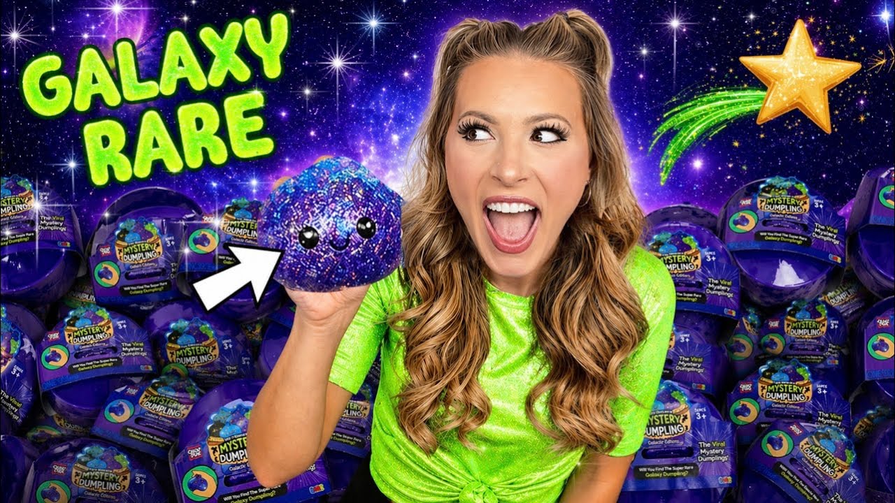 GALAXY DUMPLING UNBOXING ✨🪐 WILL I GET THE RARE?! 🤭 #trending #satisfying #viral #mystery #dumpling