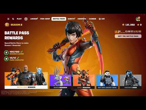 Chapter 7 Season 2 Battle Pass (Official Leaks)