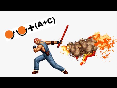The King of Fighters 95 Super Moves Tutorial