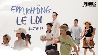 Em Không Lẻ Loi - JustaTee | Official Music Video
