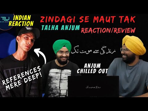 Zindagi Se Maut tak - Talha Anjum | Prod. UMAIR | Punjabi Reaction + Review | #tlu