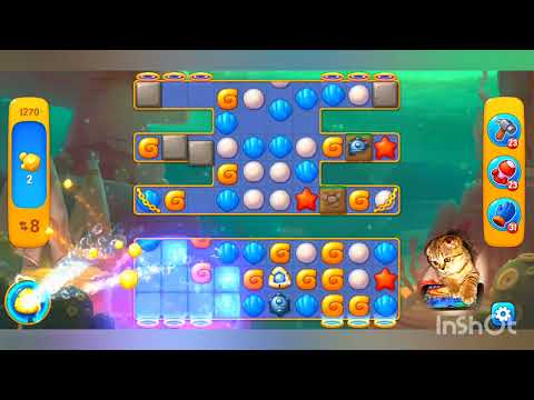 Fishdom 2022, no Boosters,  1270  level  -  прохождение без бустеров,  1270  уровень.