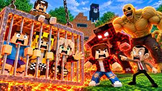 ماين كرافت لكن انقذت عبوسي وكعبول وجيجي وطيبة من نسختي الشريرة 😱😨 #فلم_ماين_كرافت
