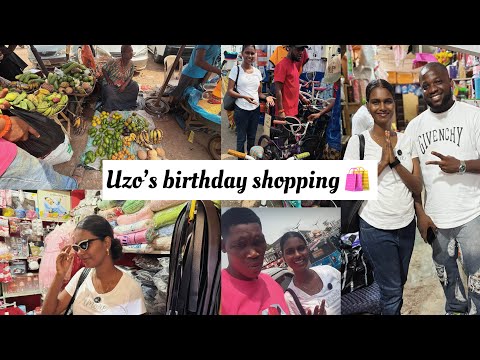 Uzo’s birthday shopping 🛍️ My eldest sis in law came for the 1st time 😳 Surprise for Uzo😍