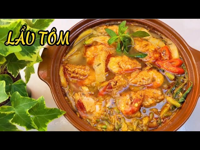 Cách Nấu Lẩu Tôm