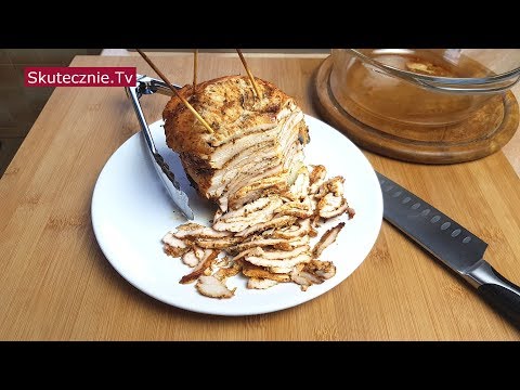 Domowy kebab drobiowy (z piekarnika) :: Skutecznie.Tv