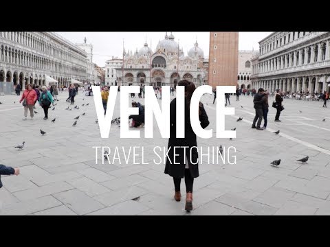 Travel Sketching in Venice