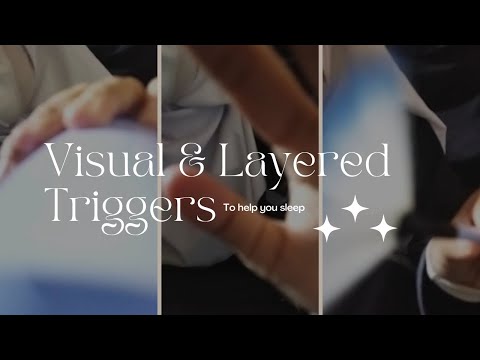 Caressing You to Sleep | Visual Triggers & Layered Sounds ASMR | No Talking | Relax