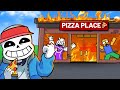 If SANS Played ROBLOX CLASSIC GAMES Animation