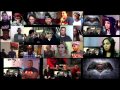 Batman vs Superman Trailer 2 Reaction Mashup (part 1)