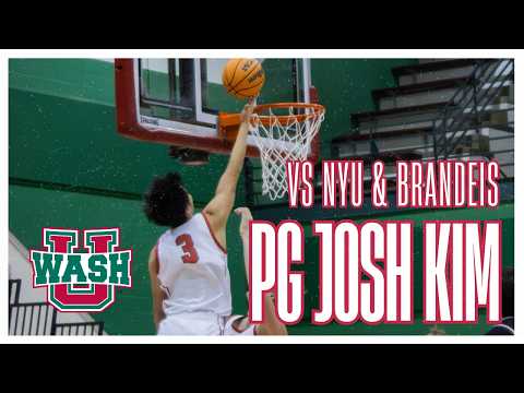PG Josh Kim Highlights vs NYU & Brandeis University