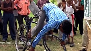Cycle Circus in Bharatpur, Rajasthan