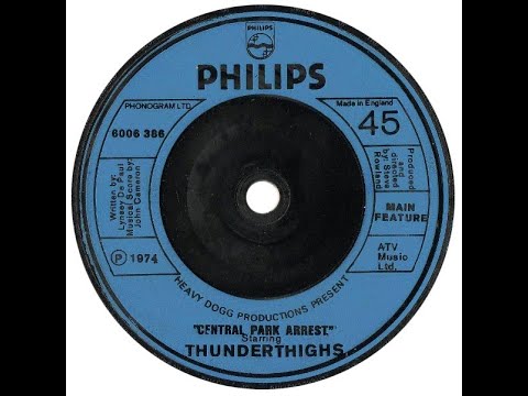 thunderthighs central park arrest 1974.