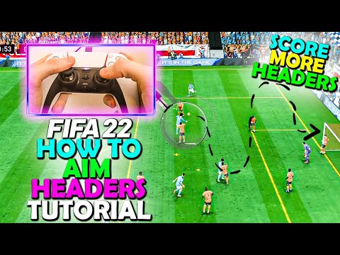 SCORE MORE HEADERS with this TECHNIQUE in FIFA 22 | How to AIM HEADERS | FIFA 22 ATTACKING TUTORIAL
